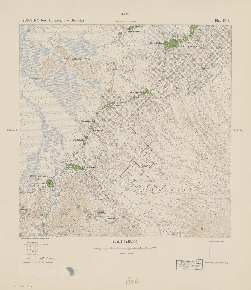 [Kedondong] / opgenomen in 1906-1907 [door den Topographischen Dienst]