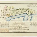 Zürich: Dem Spital Zürich gehörende Lehen in den Fortifikationswerken; Ansichten, Grundrisse und Schnitte: Schanzenlehen Nr. 20 Grosse Stadt, zwischen Mühlebach und Stadelhofer-Bollwerk; Grundriss