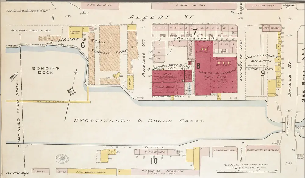 Insurance plan of Goole, Yorkshire: sheet 2-2