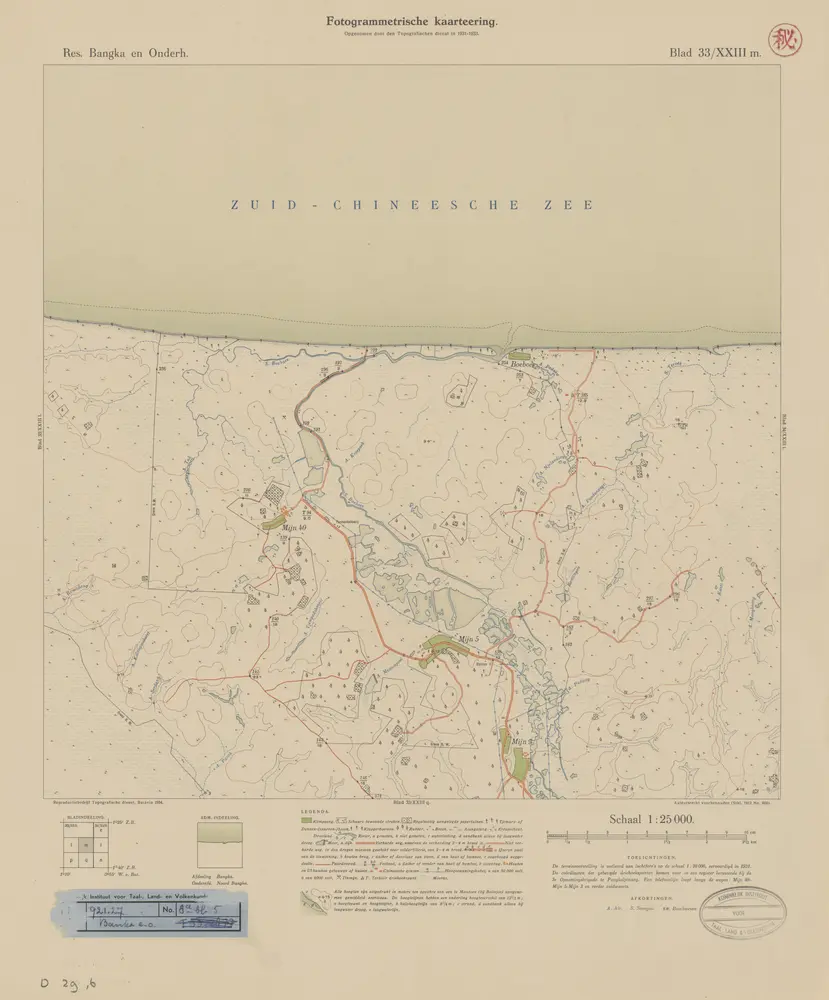 [Boeboes] / opgenomen door den Topografischen Dienst in 1931-1933