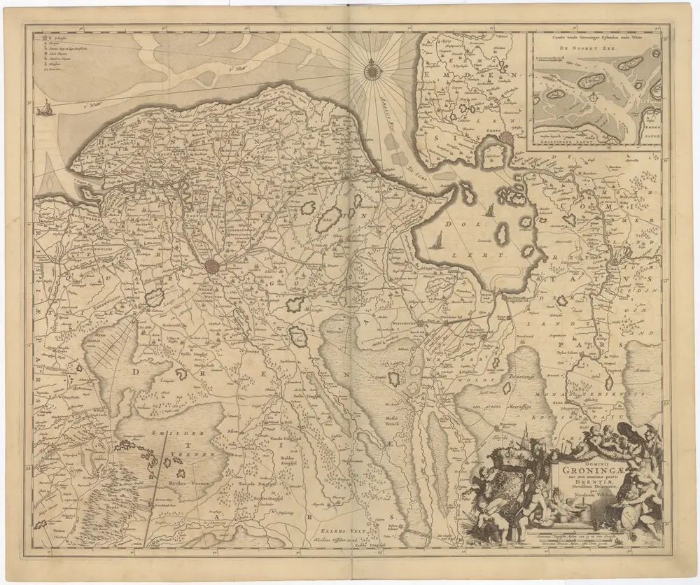 DOMINII GRONINGEN nec non maximae partis DRENTIAE