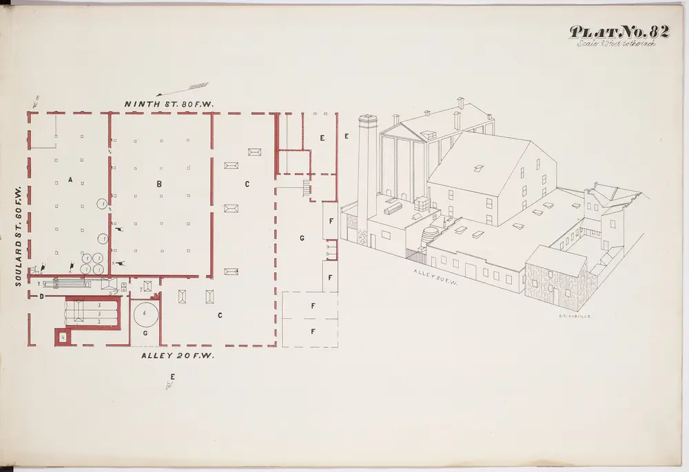 A. Whipple & Co.'s insurance map of St. Louis, Mo