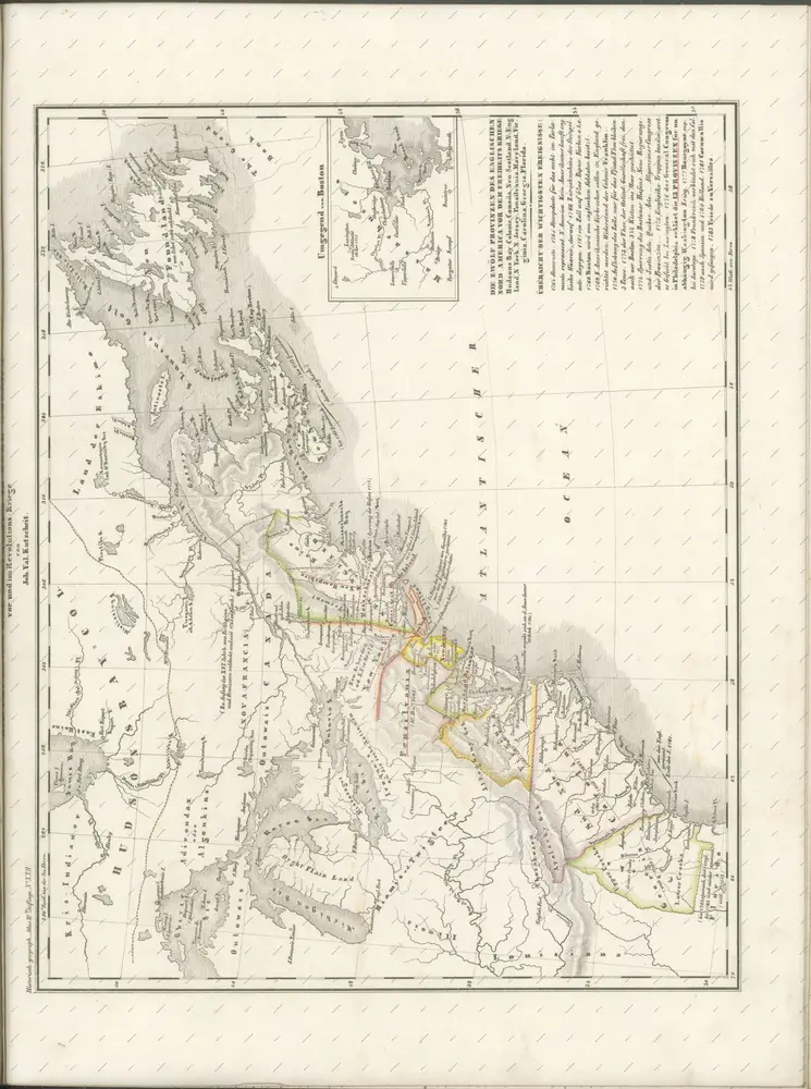 mapa z atlasu "Historisch-geographischer Atlas zu den Lehrbüchern der Weltgeschichte"