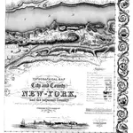 Topographical Map of the City and County of New York, Part 1