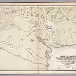 Plano Topografico de la Nueva Línea de Frontera ocupada por las fuerzas de la division de Bahia Blanca