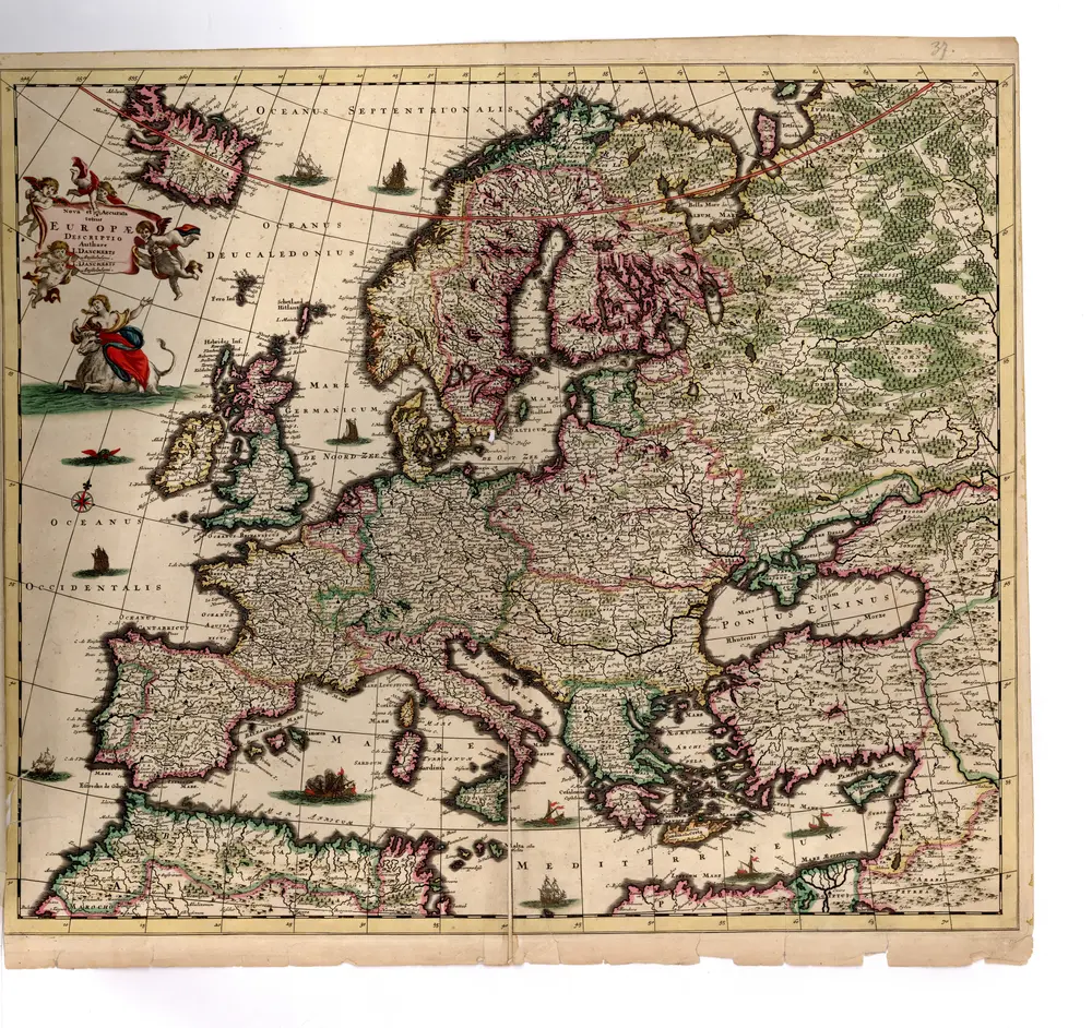 Nova et Accurata totius EUROPAE DESCRIPTIO