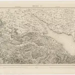 Topographische Karte der Schweiz (Dufour-Karte): Den Kanton Zürich betreffende Blätter: Blatt IV: Frauenfeld, St. Gallen