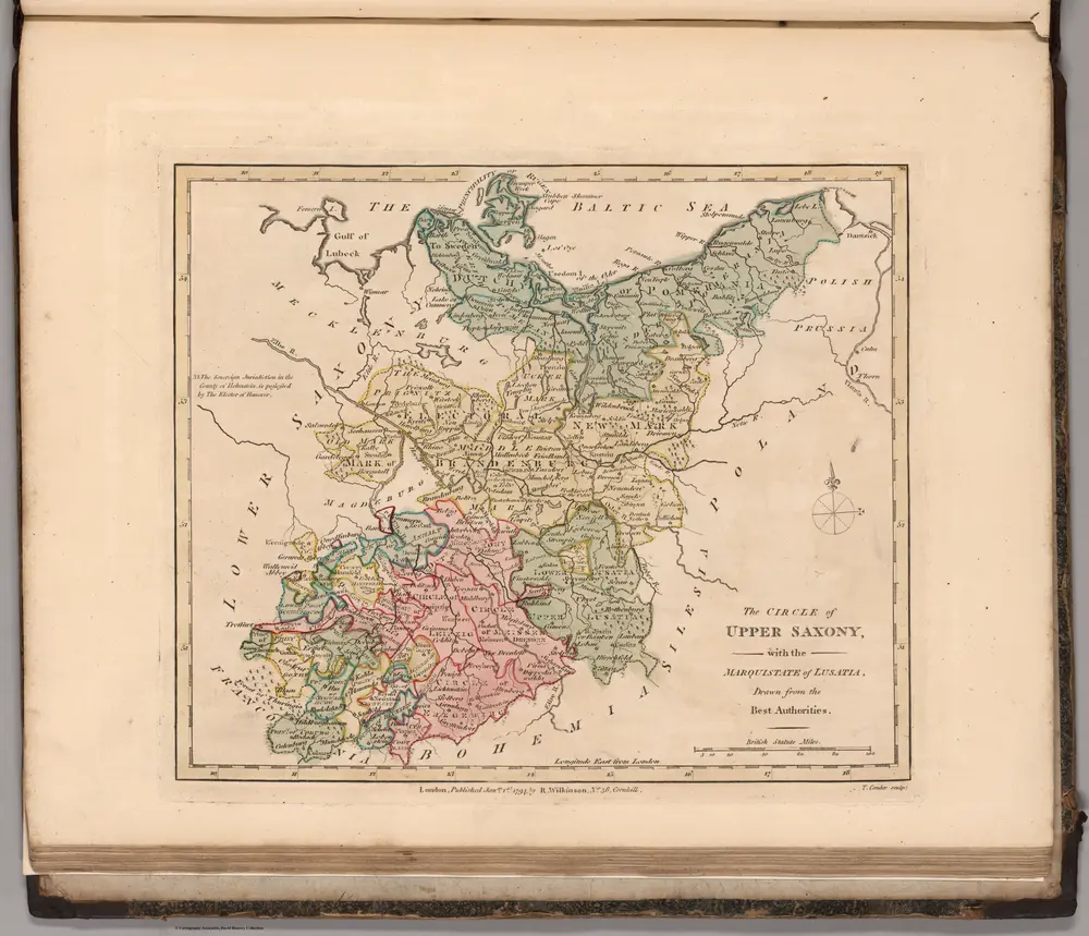 Upper Saxony with the Marquistate of Lusatia.