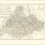 mapa z atlasu "Vollständiger Hand-Atlas der neueren Erdbeschreibung über alle Theile der Erde in 82 Blättern"