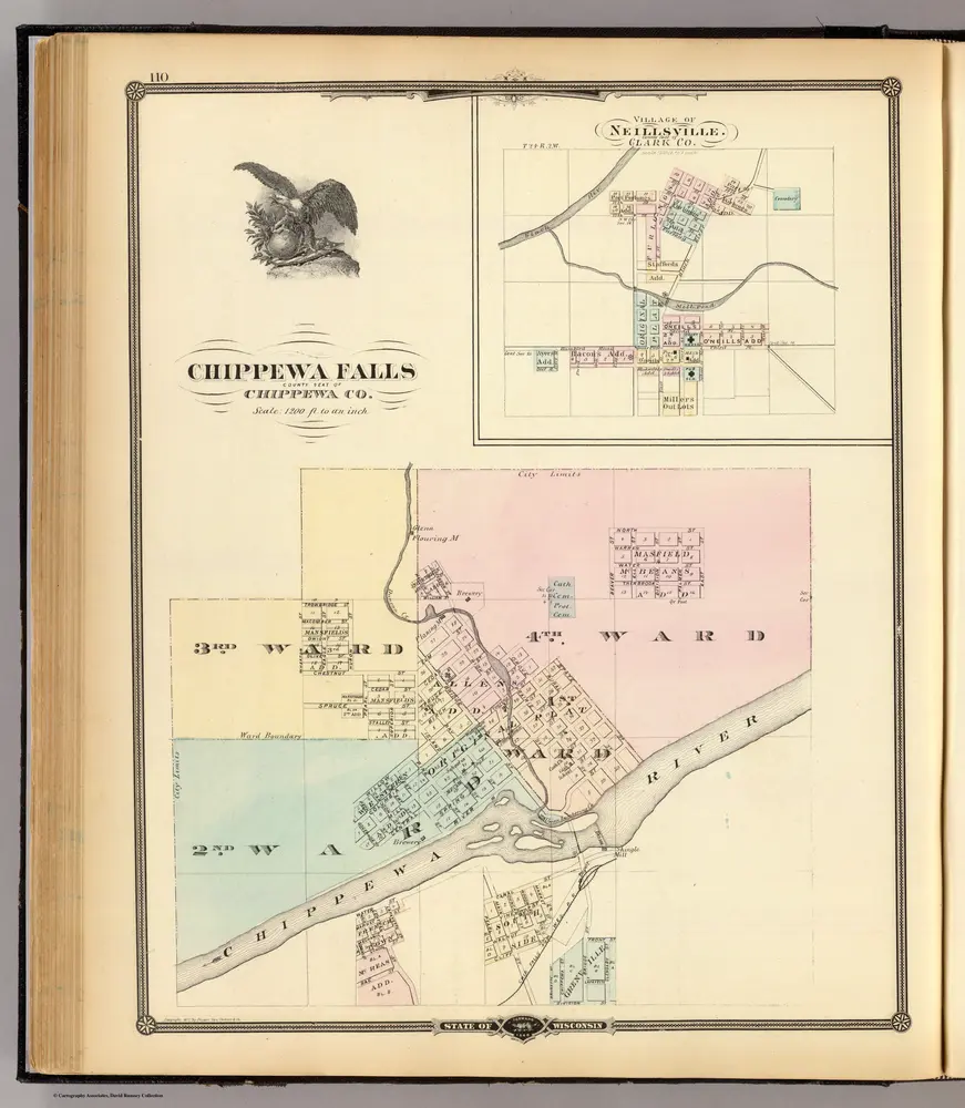 Chippewa Falls and Village of Neillsville.