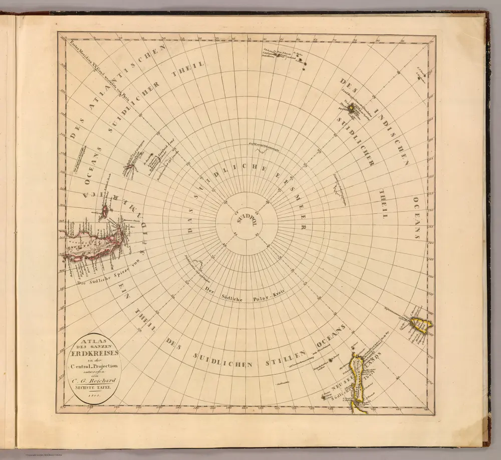 6. Atlas des ganzen Erdkreises.