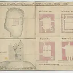 PLAN of ISLAND STALKER and CASTLE Belonging to Mr CAMPBELL of AIRDS in ARGYLE SHIRE.