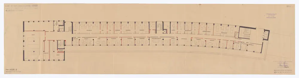 Walche: Grundrisse: 4. Stock; Grundriss