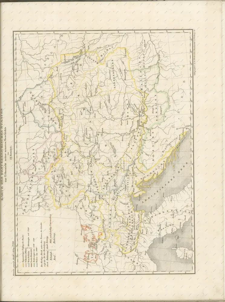 mapa z atlasu "Historisch-geographischer Atlas zu den Lehrbüchern der Weltgeschichte"