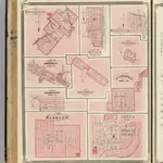 Plan of Charlestown ... (with) Utica, Henryville, Fredericksburgh, Hardinsburg, Salem, Greenville, Georgetown, Huntingburgh, Hanover.