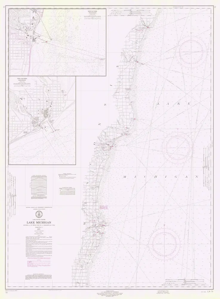 Lake Michigan Coast Algoma to Sheboygan