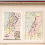 Map of Palestine and Solomon's Kingdom and Phoenicia