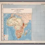 Supplement I. Hohen- und Tiefen-Übersicht von Afrika