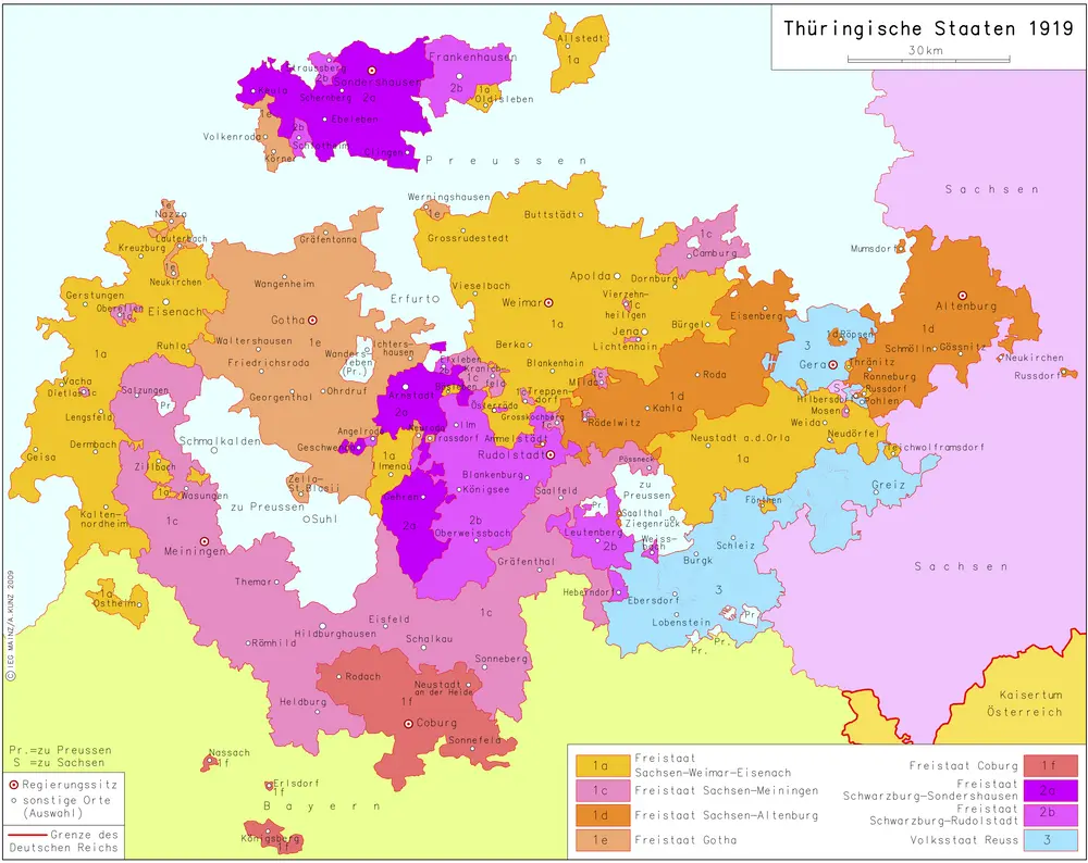 Thüringische Staaten 1919