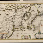 A map of New England and New York