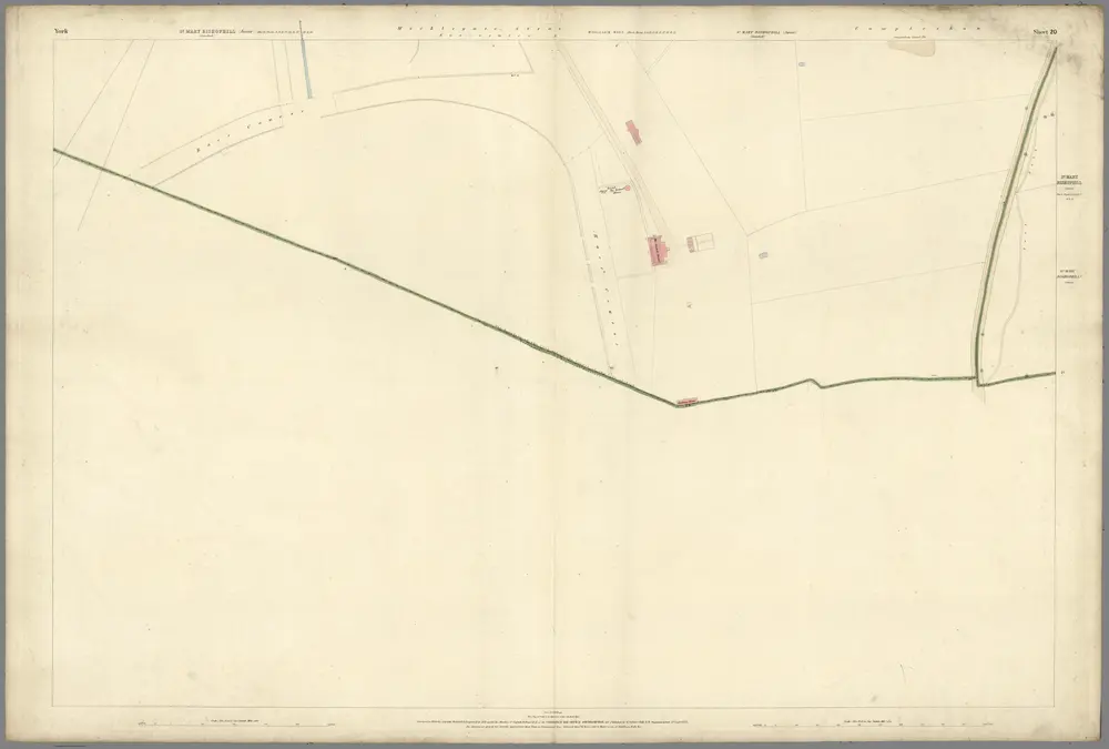 Sheet 20: Plan of York, 1852