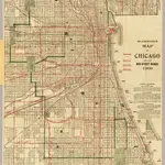 Blanchard's map of Chicago.