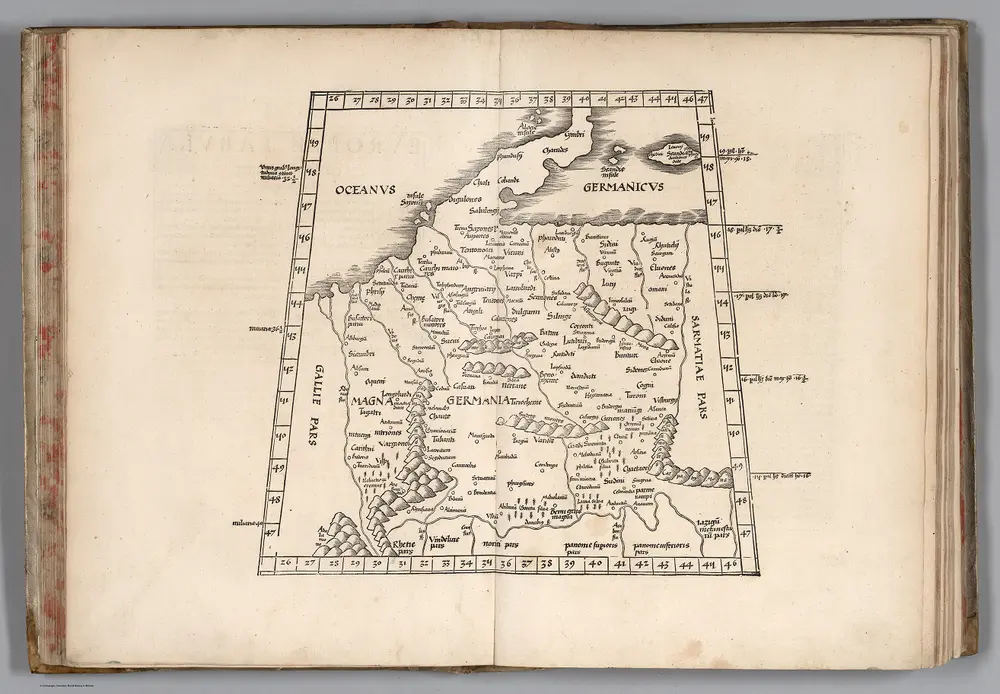 Europae Tabula quarta Germaniam magnam