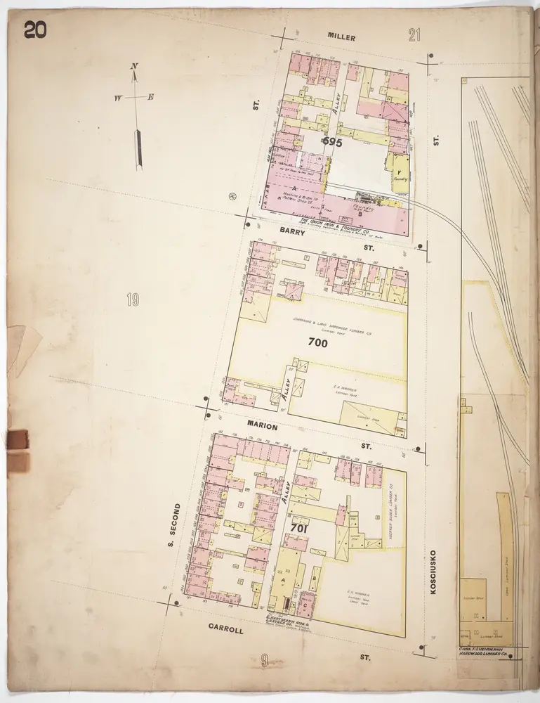 A. Whipple & Co.'s insurance map of St. Louis, Mo