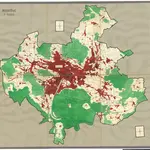 Winterthur: Definition der Siedlungen für die eidgenössische Volkszählung am 01.12.1950; Siedlungskarte