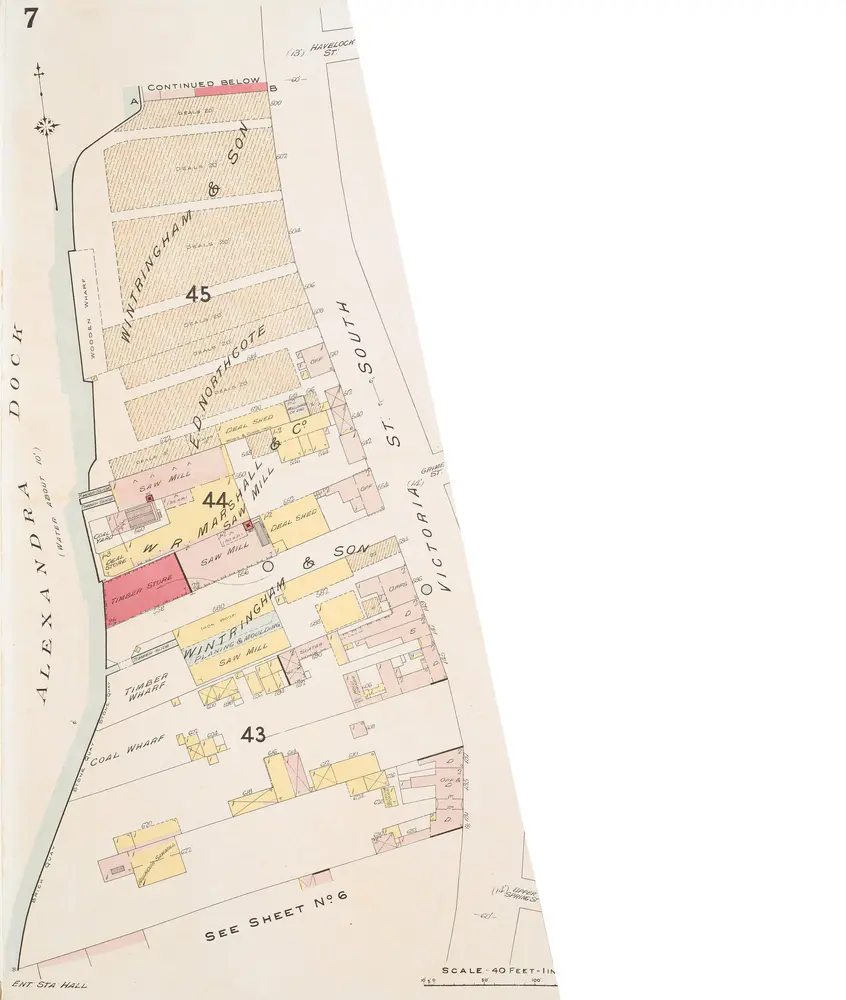 Insurance Plan of Great Grimsby, Lincolnshire: sheet 7-1