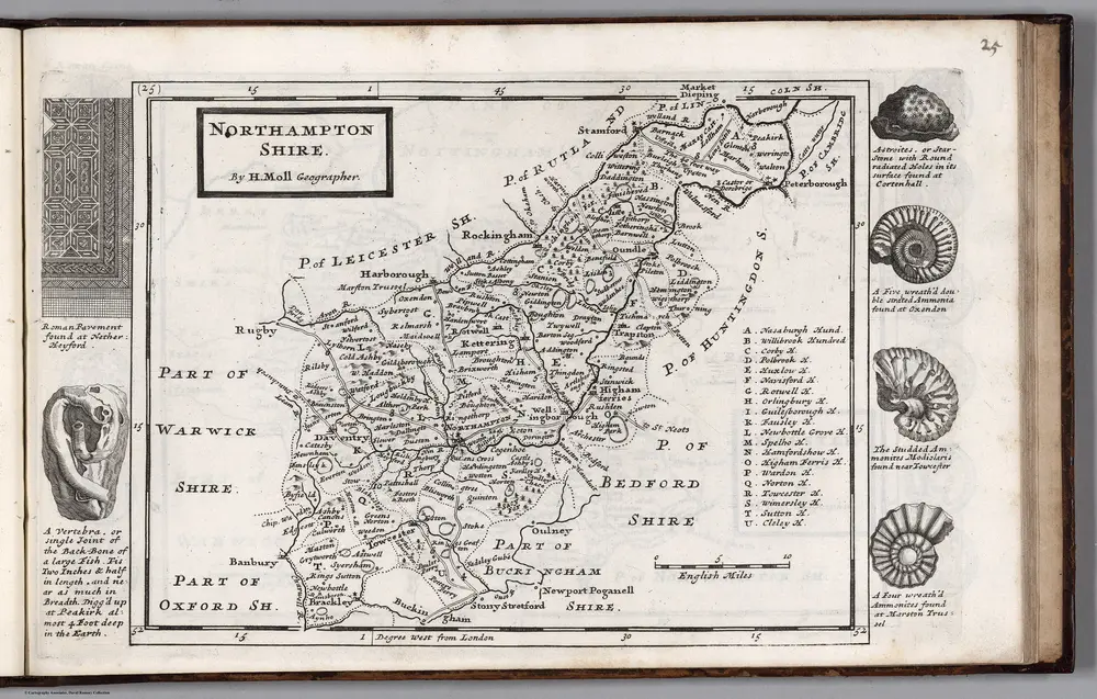 Huntingtonshire. By H. Moll Geographer