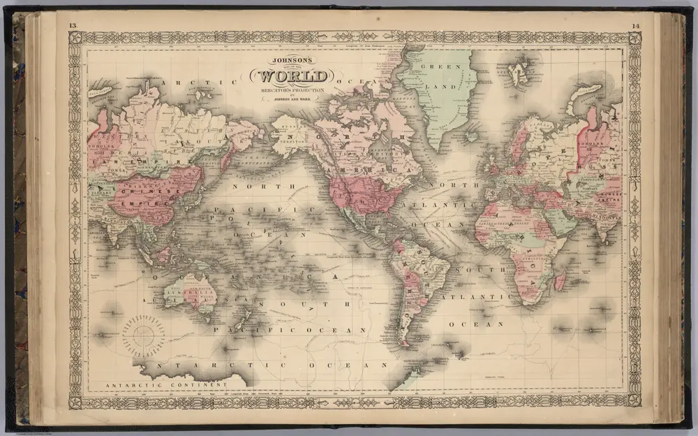 World on Mercators Projection