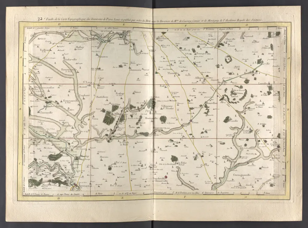 Atlas topographique des environs de Paris