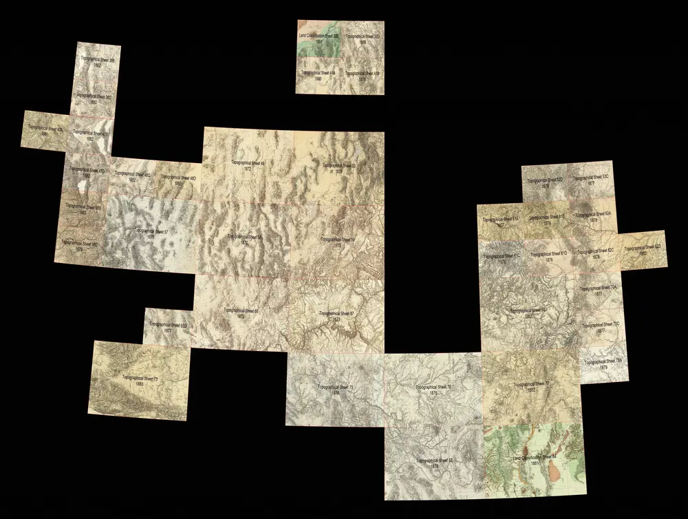 Composite: Index to Topographical Atlas Sheets