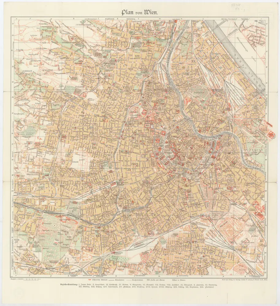 Plan von Wien