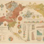 G. Freytag's Reichsrats-Wahlkarte von Österreich