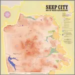 Seep City, Map of Water Explorations, San Francisco.