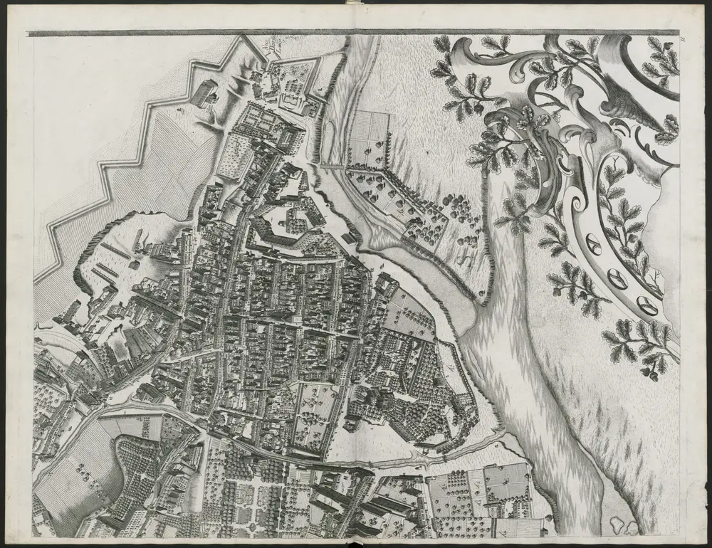 Scenographie oder Geometrisch Perspect Abbildung der Kayl: Ko ̈nigl: Haupt u: Residenz Stadt WIEN in Oesterreich auf allerho ̈chsten Befehl aufgenomen und gezeichnet vom Jahr 1769 May. Monats, bis letzten October 1772. unter der Glorreichen Regirung beider Kayl: Ko ̈nigl: Apost: Mayest: JOSEPH II ET MARIAE THERESIAE. /