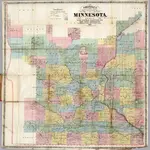 Sectional Map Of The Surveyed Part Of Minnesota