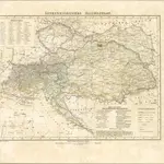 mapa z atlasu "Vollständiger Hand-Atlas der neueren Erdbeschreibung über alle Theile der Erde in 82 Blättern"