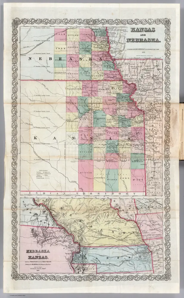 Kansas and Nebraska, 1859