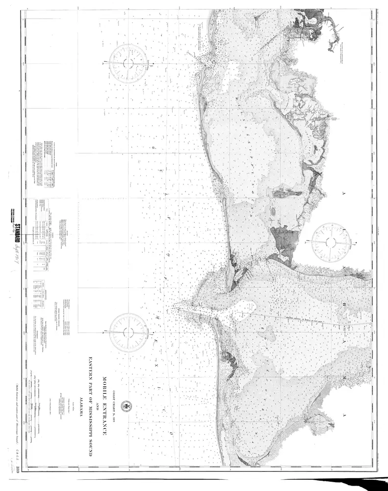 Mobile Entrance and Eastern Part of Mississippi Sound