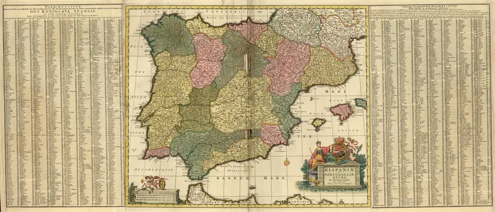 Atlas minor Sive totius orbis terrarum contracta delinea[ta] ex conatibus, mapa ze strany: [53]