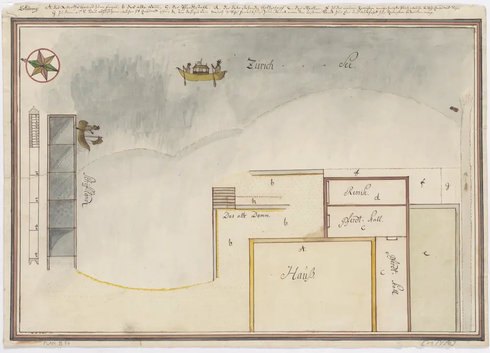 Richterswil: Gasthof zum Engel; Grundriss