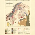 Geologiske kart 66: Geologisk öfversiktskarta öfver Fennoskandia