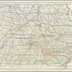 Post Route Map of the State of Iowa Showing Post Offices ... March 15, 1938.