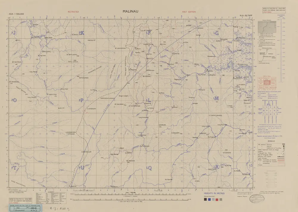 Malinau / Survey of India