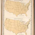 Plate 81.  Colleges and Universities, 1860 -1890.