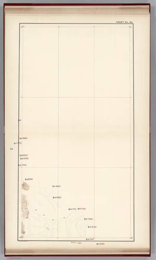 Sheet No. 16a.  (Meade Glacier).