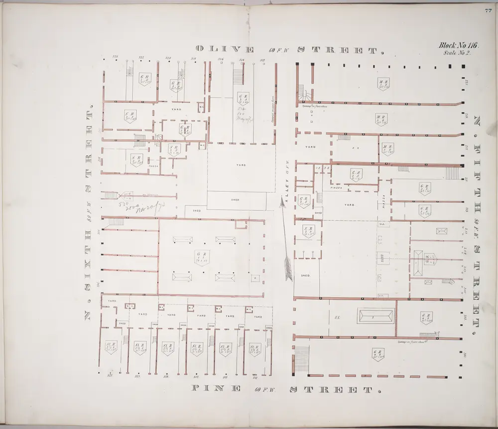 A. Whipple & Co.'s insurance map of St. Louis, Mo